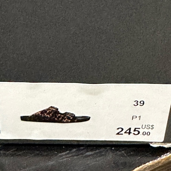 The Kooples Leopard Print Sandals Size 39 - Picture 6 of 8